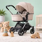 Poussette et jouets
